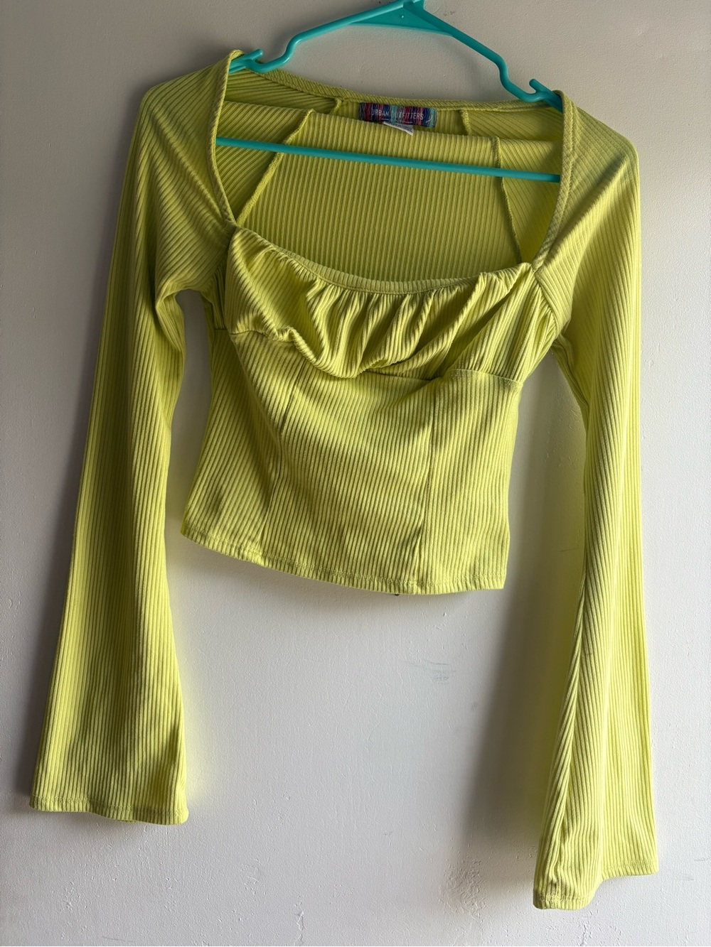 Vintage Y2K Urban Outfitters Lime Green top #fairy #festival #cottagecore